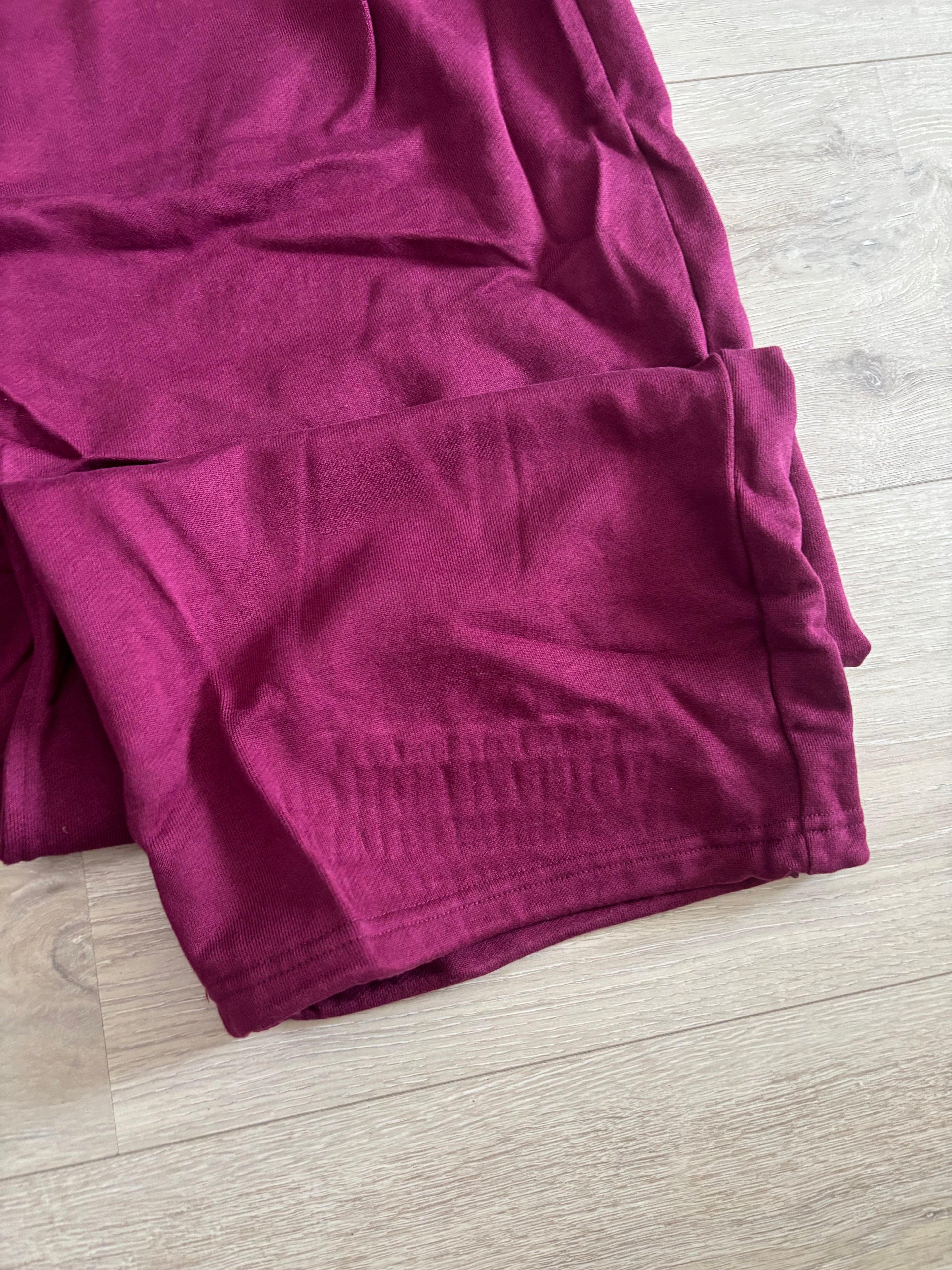 OACE Wide-Leg Sweatpants in Bordeaux / Berry – Gr. M