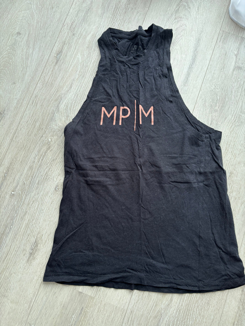 MPM Damen Sport Tanktop Schwarz Racerback Gr. S