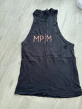 MPM Damen Sport Tanktop Schwarz Racerback Gr. S