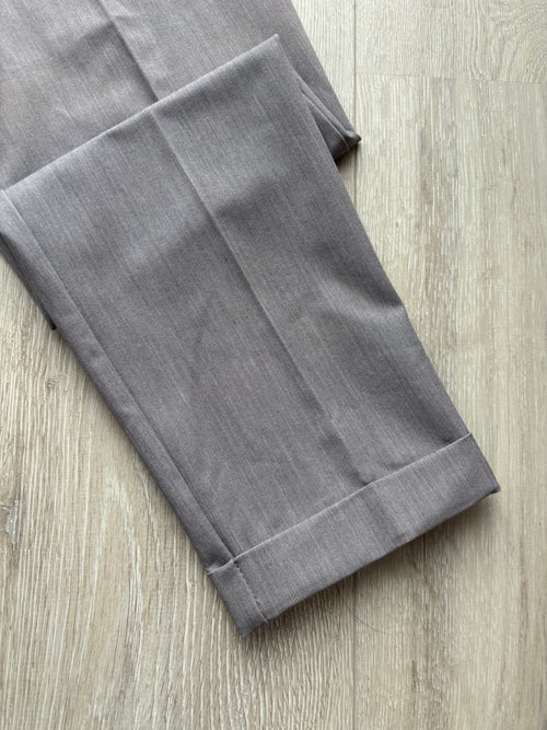 ASOS Damen Stoffhose Businesshose Grau Slim Fit Gr. 36 (UK 8)