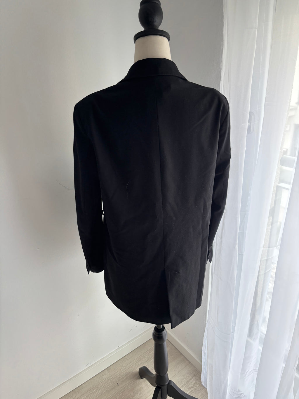 ZARA Basic Damen Blazer Schwarz Klassisch Business Casual Gr. XS