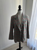 COLLUSION Karierter Oversized Blazer Damen Gr. S | Pastell | Checked